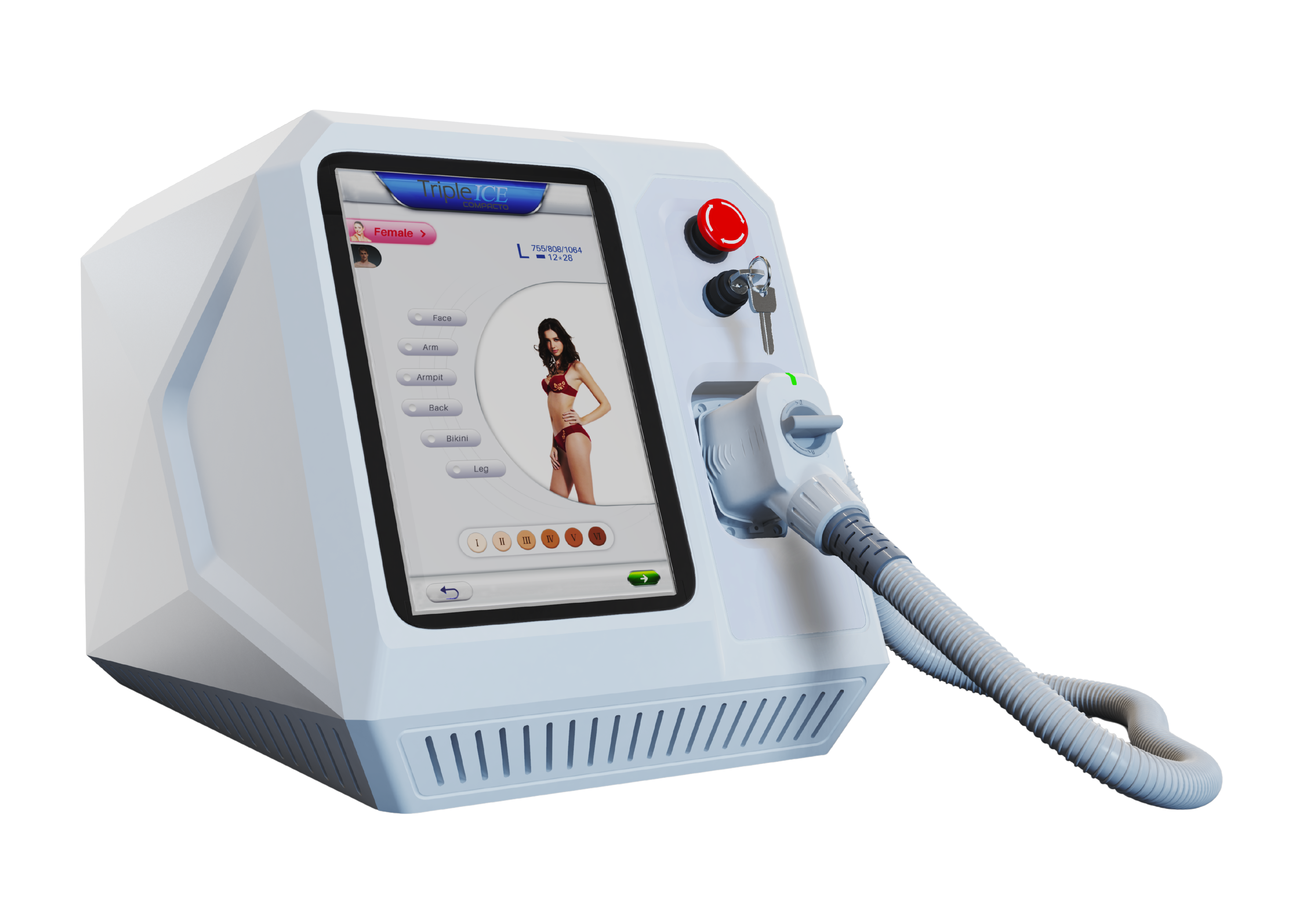 TripleICE Compacto Diode Laser